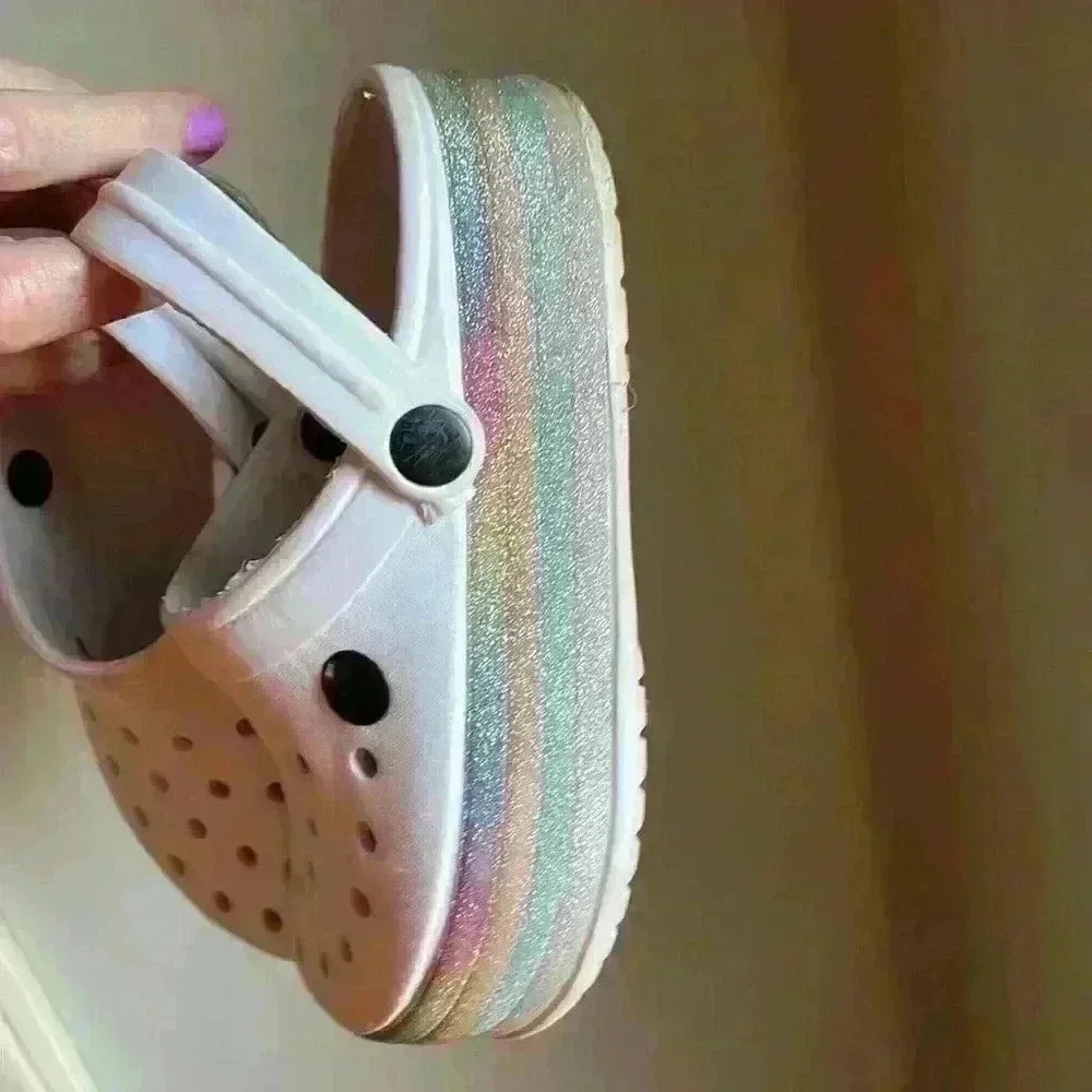 Slip on shoes.  Little girl size 2.